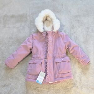 Primark Light Pink Toddler Girl Winter Jacket